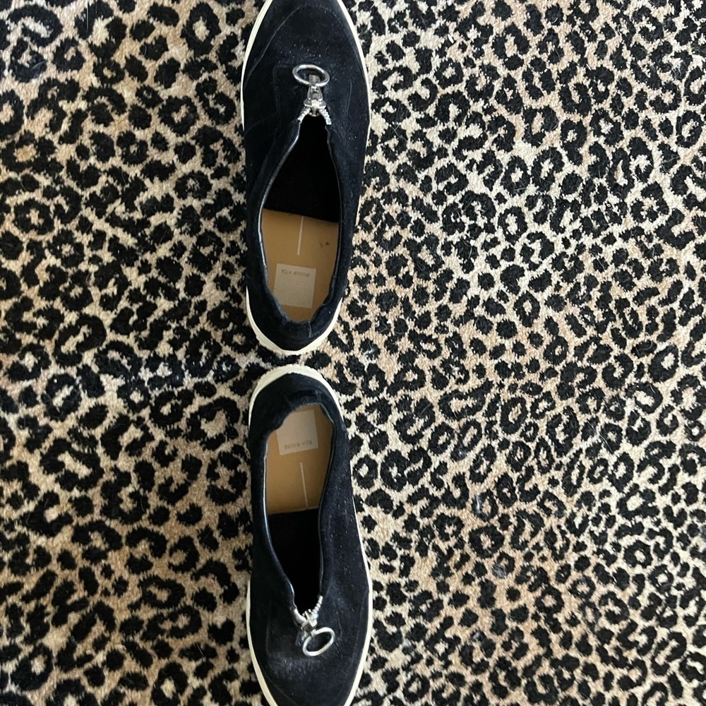Dolce vita black slip on shoes - Picture 6 of 9